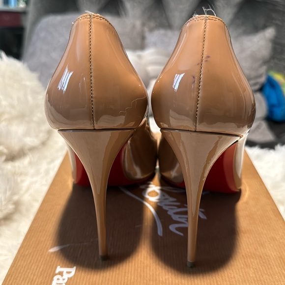 Authentic Christian Louboutin, Tibur 100 Patent - Picture 6 of 13